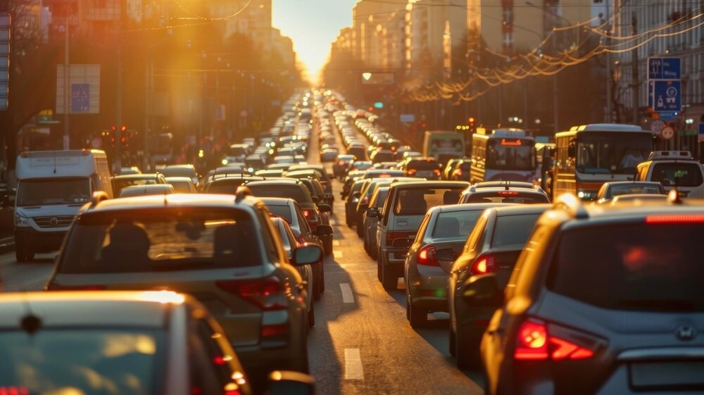 12-kilometrowy zator na A4: Deszcz i poranny szczyt paraliżują Kraków