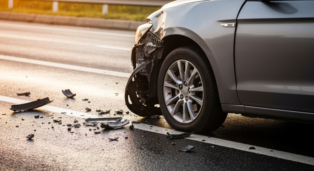 Cztery samochody zderzyły się na A4 pod Krakowem – ogromny korek na obwodnicy!