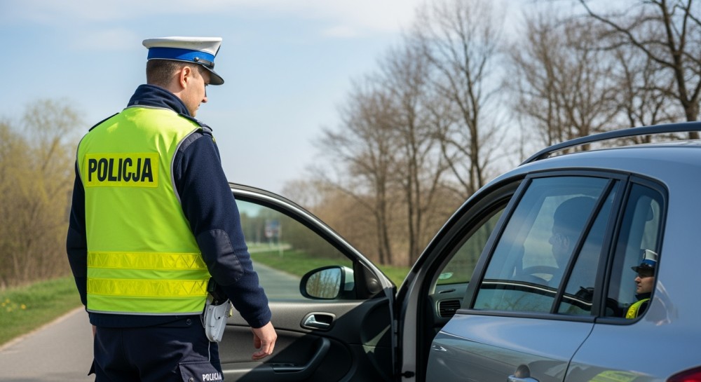 Nocna akcja policji: 214 kontroli i 185 mandatów na drogach Krakowa