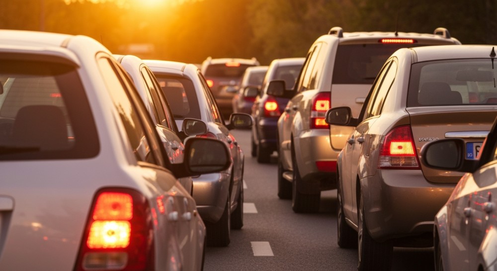 Protest spowalnia ruch na S7 i DK94 w Gaju i Wieliczce