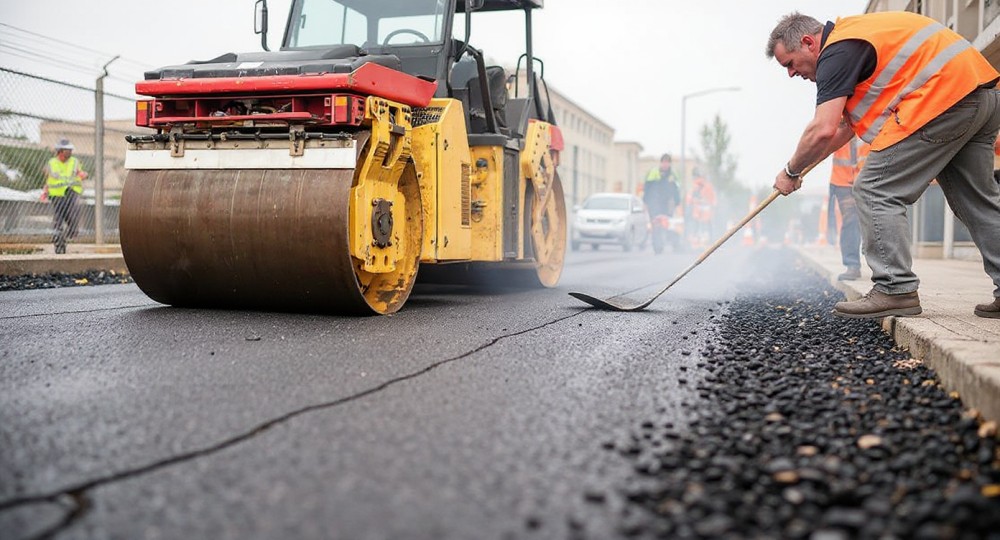 Nowe asfalty w Biskupicach: 4 kilometry lepszej infrastruktury!