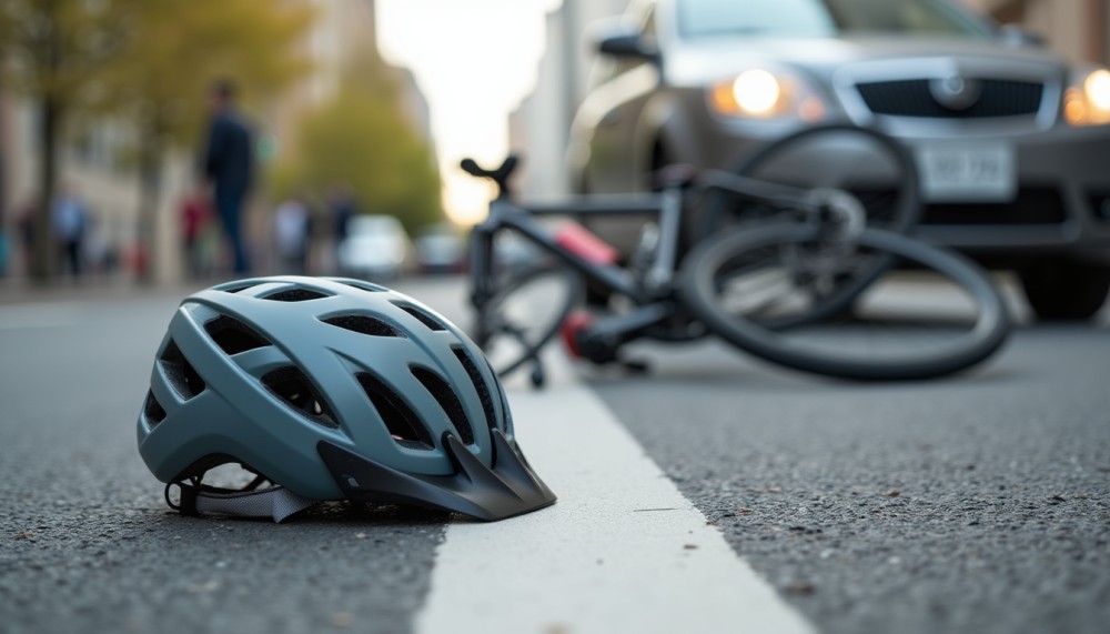 Pijana rowerzystka wylądowała w rowie – niebezpieczny wieczór w Grojcu