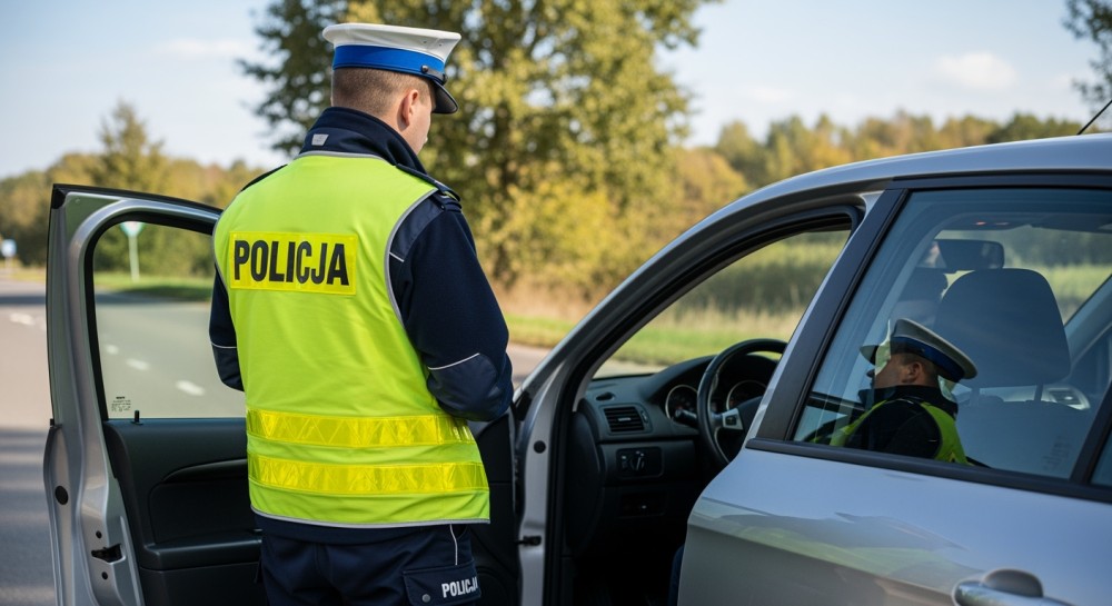 Młody kierowca zatrzymany za jazdę po narkotykach w Zalipiu