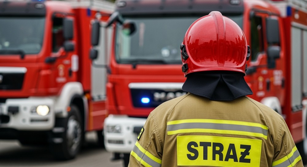 #DzielnicowyBliżejNas. Policjanci wynieśli mężczyznę z zadymionego mieszkania