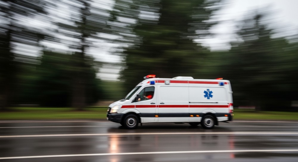 Mężczyzna w śniegu w Nowej Hucie: dramatyczna interwencja strażników