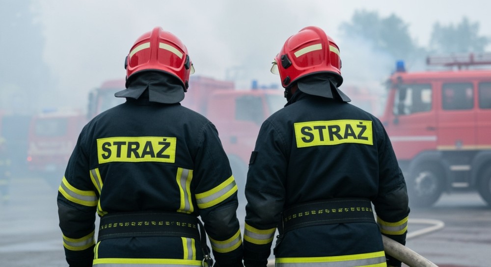 Pożar mieszkania na Grzegórzeckiej: ewakuacja 30 mieszkańców i akcja ratunkowa w toku