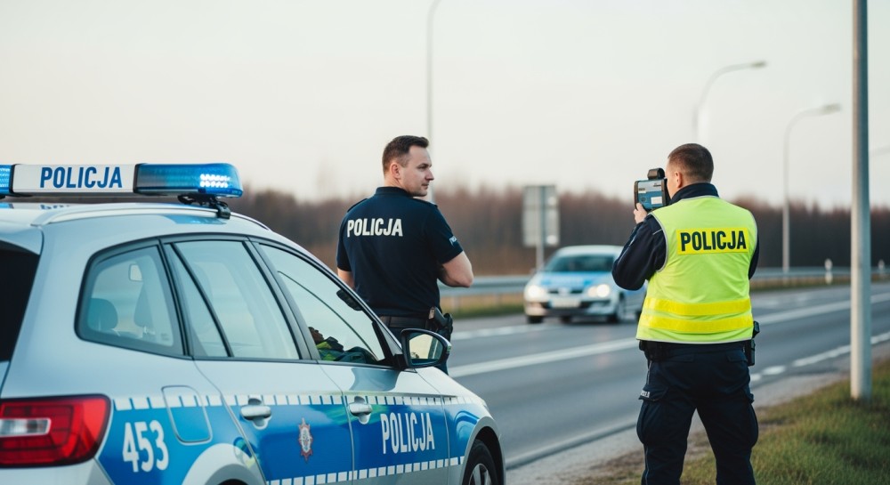 Prędkość w ogniu kontroli – 34 mandaty w akcji policji w Brzegu