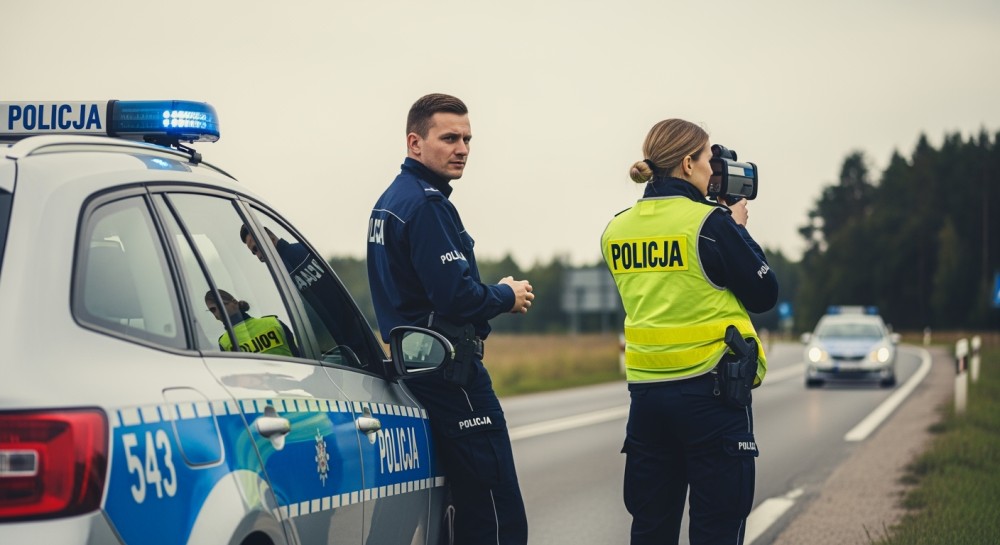 Czujny policjant uratował drogi Stryszowa przed pijanym kierowcą