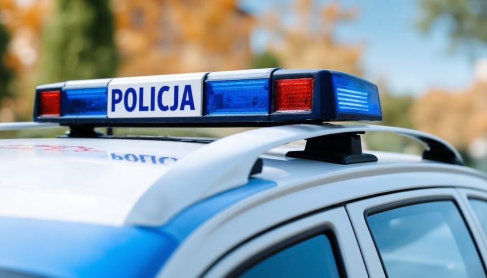 Jeżozwierz w Krzywaczce: Policja w akcji dla bezpieczeństwa mieszkańców