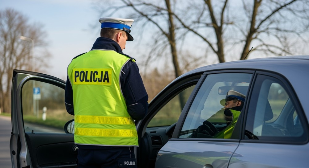 Kierowca quada wjechał do rzeki, a policja nie miała litości!