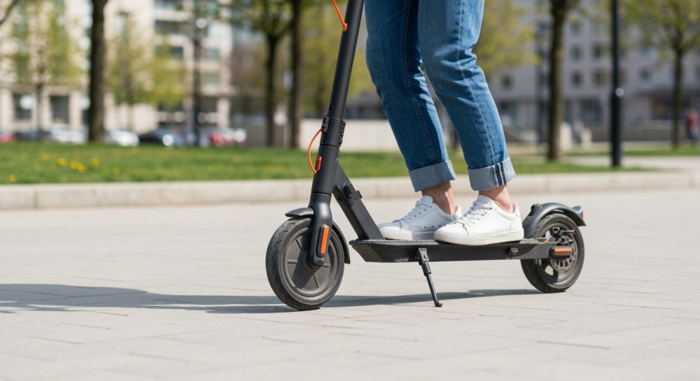 Poszukiwany mężczyzna zatrzymany podczas kontroli hulajnogi elektrycznej