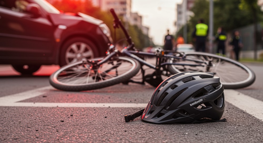 Policja błyskawicznie ustala sprawcę potrącenia rowerzysty w Rabce-Zdroju