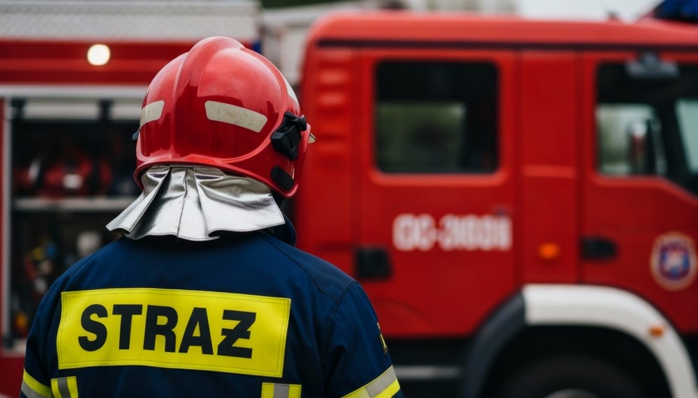 Młodzi z Zalesia wkraczają w świat strażaków w Krakowie