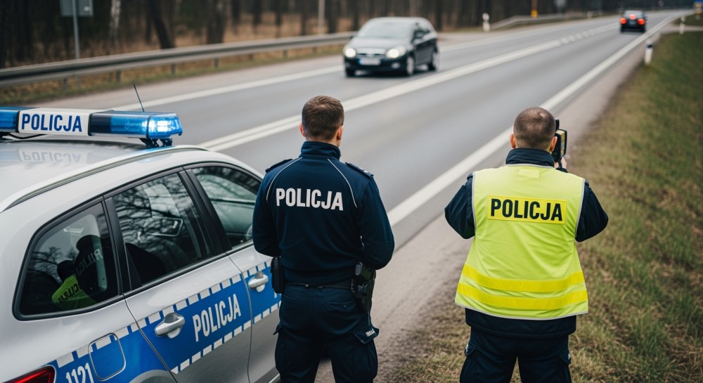 Motocyklista uciekał przed policją, zatrzymany z pozytywnym wynikiem na środki psychoaktywne